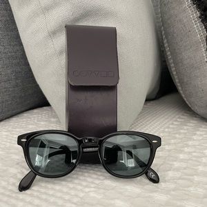 Oliver Peoples Black Sheldrake sunglasses